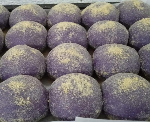 in photo: ube cheese pandesal product of Good Baker’s Bakery Product Shop