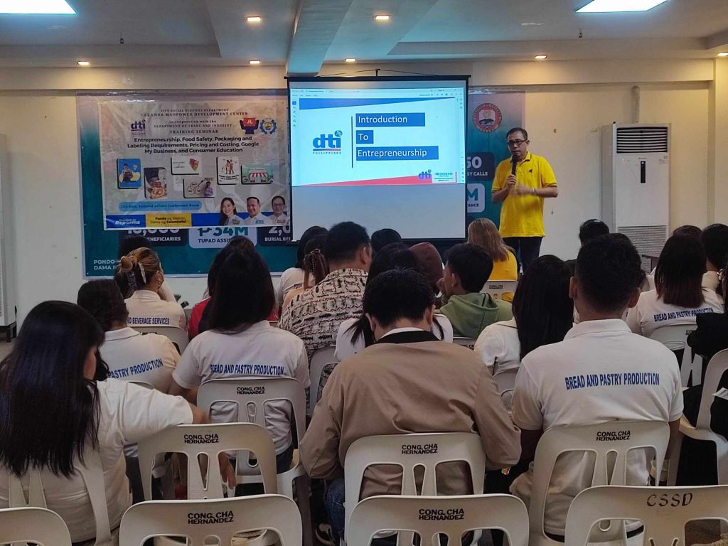 Calamba Manpower Development Center (CMDC) and the Department of Trade and Industry (DTI) partnered to host their inaugural seminar of the year