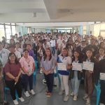 Calamba Manpower Development Center (CMDC), in collaboration with the Department of Trade and Industry – Laguna Provincial Office (DTI-Laguna), through its Negosyo Centers, spearheaded a livelihood orientation seminar for the graduates and trainees of CMDC held at 3rd floor lobby, New City Hall, Calamba City, Laguna. It was attended and participated in by 262 graduates and trainees from different courses