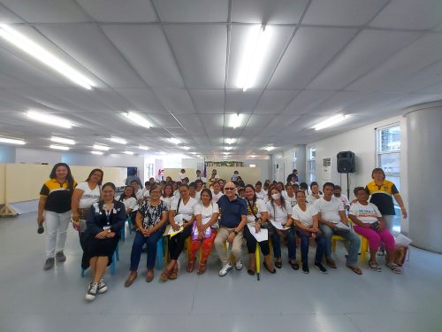 Department of Trade and Industry (DTI) through its Negosyo Center Santa Cruz joins the Local Government Unit (LGU) of Santa Cruz - Municipal Social Welfare and Development Office (MSWDO) in a financial literacy seminar for sixty-one graduates of the Pantawid Pamilyang Pilipino Program (4Ps)