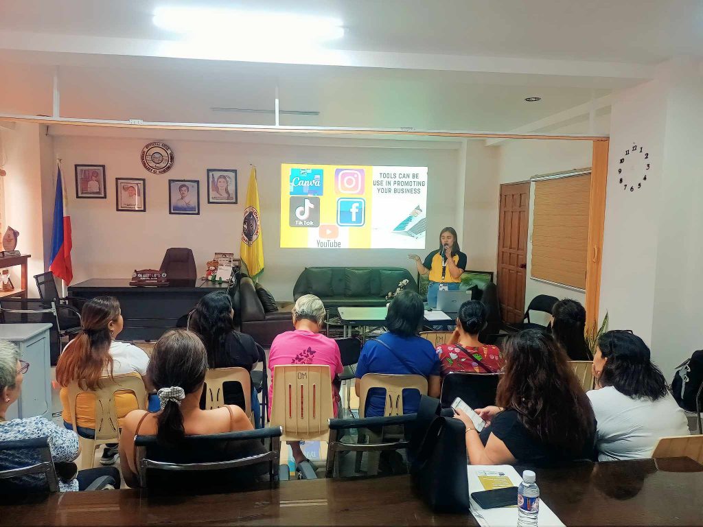 The event was hosted by Ms. Maricar Umali, Negosyo Center Business Counselor assigned in Mabitac