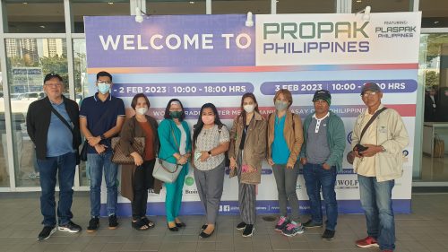 DTI Quezon's Shared Service Facilities conduct benchmarking activity in ProPak Philippines at the World Trade Center, Pasay City