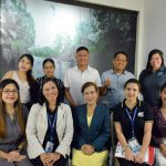 In photo: DTI Rizal’s OIC-Provincial Director Cleotilde M. Duran, Business Development Division Chief Sharon F. Dioco together with KMME Provincial Coordinator Sep Garchelee Anjelon G. Laurel and the KMME-MME mentees.