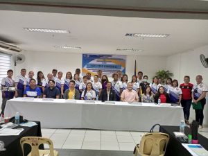 In photo: DTI Rizal represented by Senior Trade and Industry Development Specialist Marlene De Luna, together with TESDA Rizal Provincial Office in collaboration with the Association of Community Training & Employment Coordinators in Rizal and the Municipality of Binangonan and other National Government Agencies (NGAs) such as DOST-Rizal, DOLE-Rizal, CDA, DSWD, and DA-Rizal