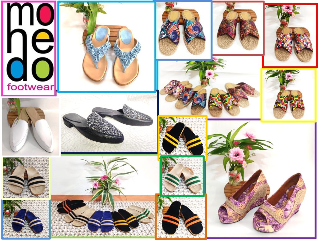 In Photo: Monedo Footwear's product