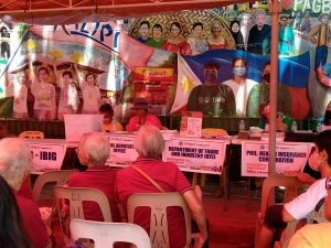 DTI Quezon, through Negosyo Center Pagbilao, participates in the Munisipyo sa Barangay Event at Brgy. Sta. Catalina, Pagbilao, Quezon