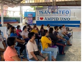 LSP-NSB orientation in Brgy. Ampid I San Mateo