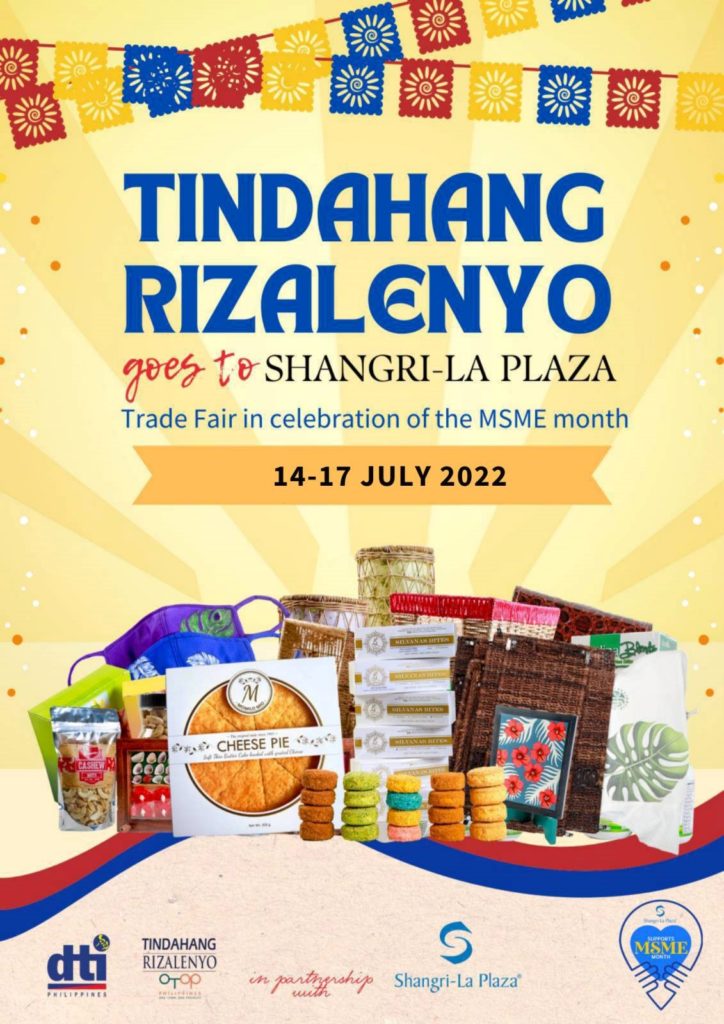 Tindahang Rizalenyo Goes To Shangri-La Plaza