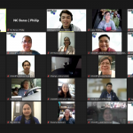 Screen capture of zoom attendees of the webinar.