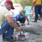 MENRO staff showcased the step-by-step process of creating an ecobrick