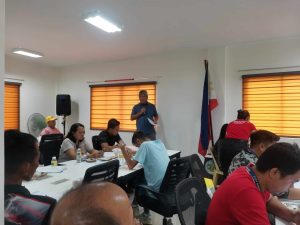 in photo: Monthly Meeting on Environmental Initiatives conducted by Manilabay Task Force - Inspection and Monitoring Team (MBTF-IIMT).