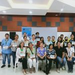 Negosyo Center Polillo Business Counsellors together with MSMEs in the tourism sector.