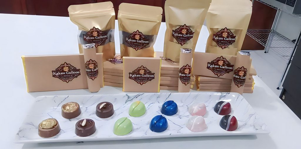 Kakaw Galleon's chocolate product