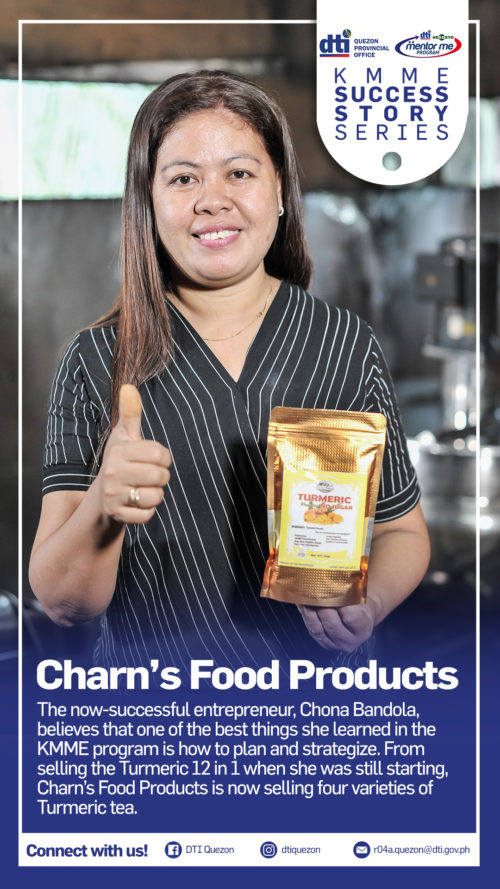 Charn's Food Products owner, Chona Bandola