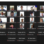 Screen capture of the attendees of CHAMPS Rizal Season 4 Food Industry Module: Costing and Pricing.