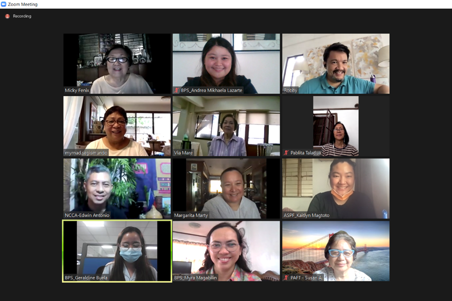 Participants of the BPS/TC 92 virtual meeting