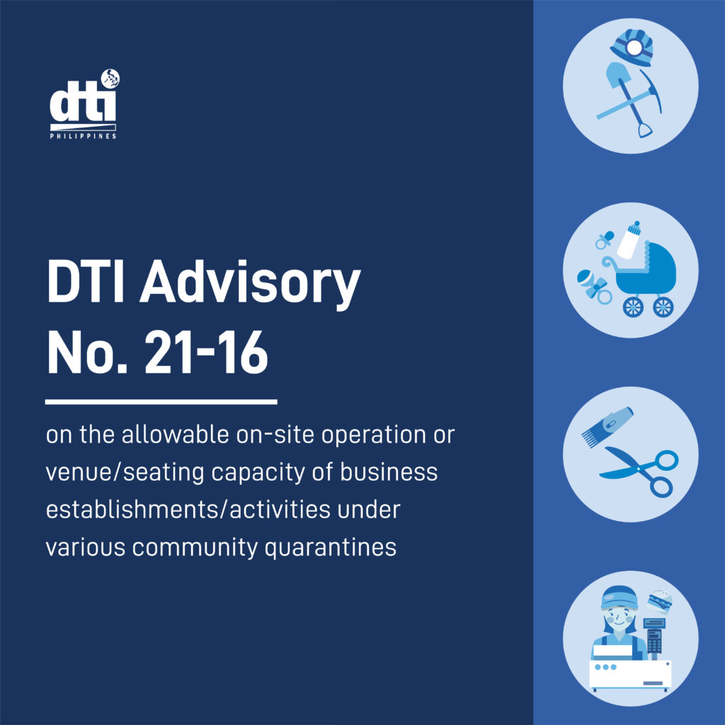 DTI Advisory 21-16