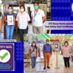 DTI awards Safety Seal Certificates in Region 1