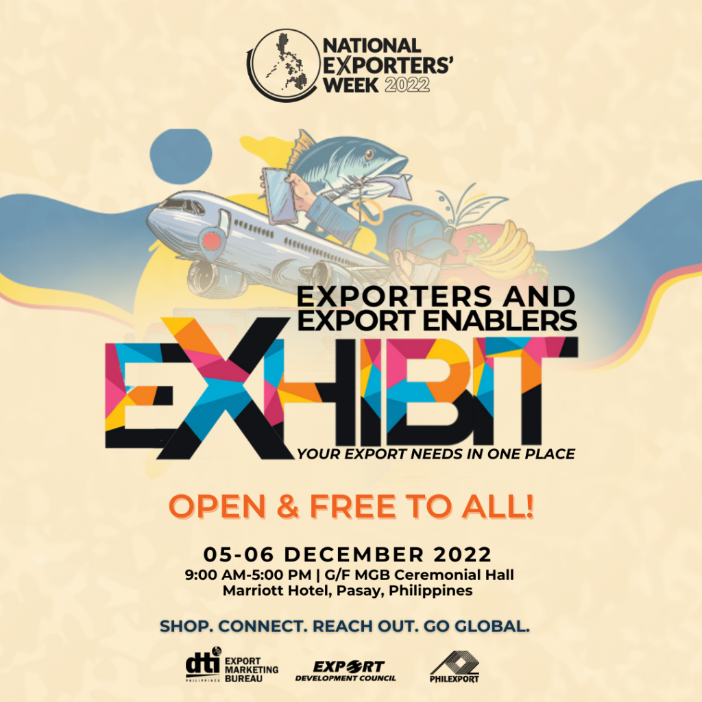 Exporters and Export Enablers Exhibit poster