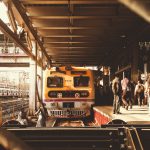 Train Station in India