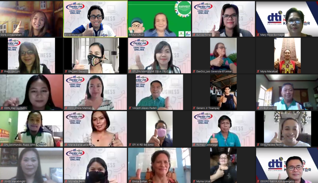 Screenshot of the participants of the KMME program
