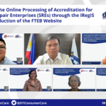 Launching of the Accreditation for Service and Repair Enterprises (SREs) Online Processing
