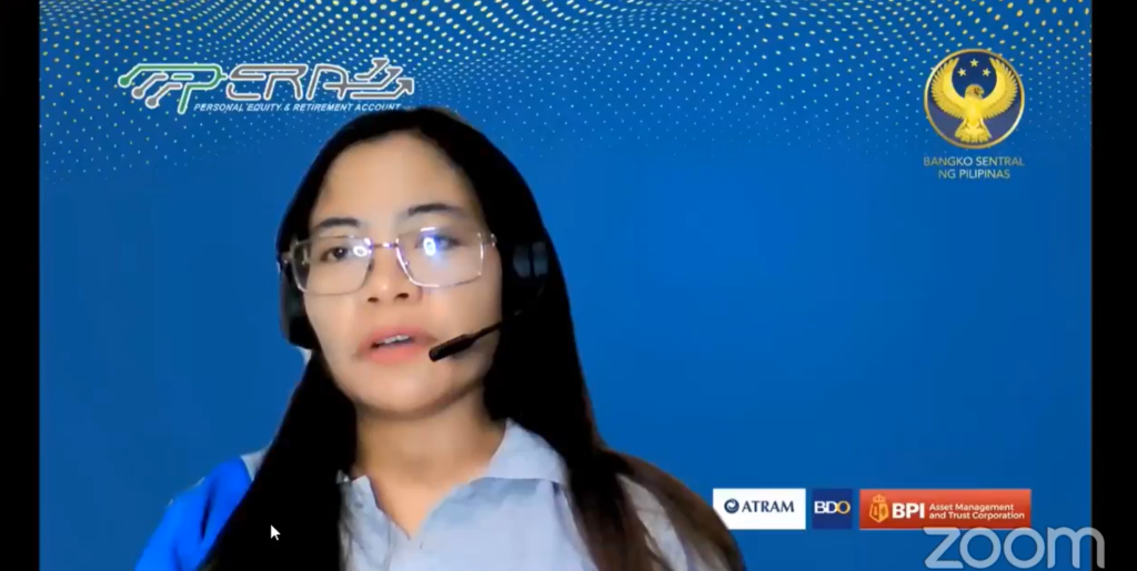 Pre-recorded video of Ms. Cheryl Ofracio explained the PERA and how PERA helps OFIs prepare for their retirement in the future Pre-recorded video of Ms. Cheryl Ofracio explained the PERA and how PERA helps OFIs prepare for their retirement in the future