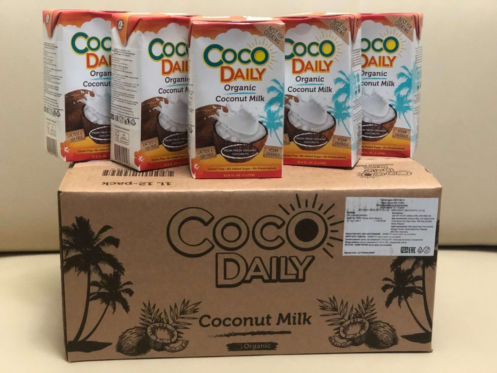 Boxes of Coco Daily Organic Milk Boxes of Coco Daily Organic Milk