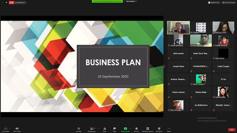 Webinar on Business Planning and How to Secure a Business Loan via Zoom