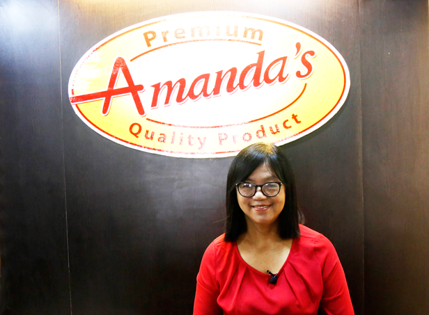 Amanda Battad, owner of Amanda’s Marine Products