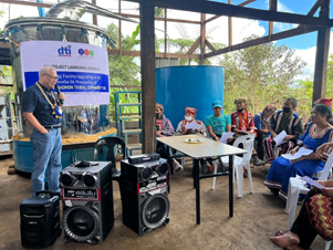 MAMACILA, a Higaonon cooperative operating a Citronella Processing Center in  Sitio Civoleg, Barangay Lunotan, Gingoog City received an SSF worth PHP1.75M from DTI Misamis Oriental.