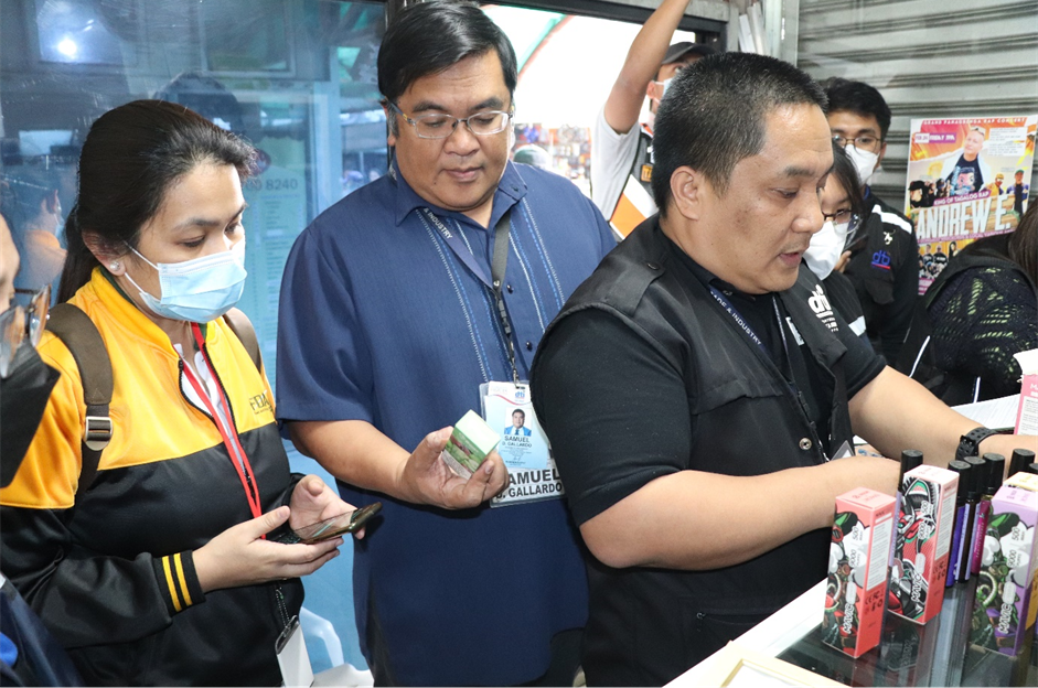 DTI Baguio-Benguet tags three establishments for Vape Law (RA 11900) Violations