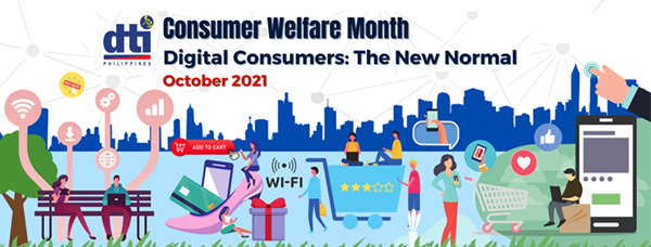 DTI Region 10 celebrates Consumer Welfare Month 2021 with series of virtual activities
