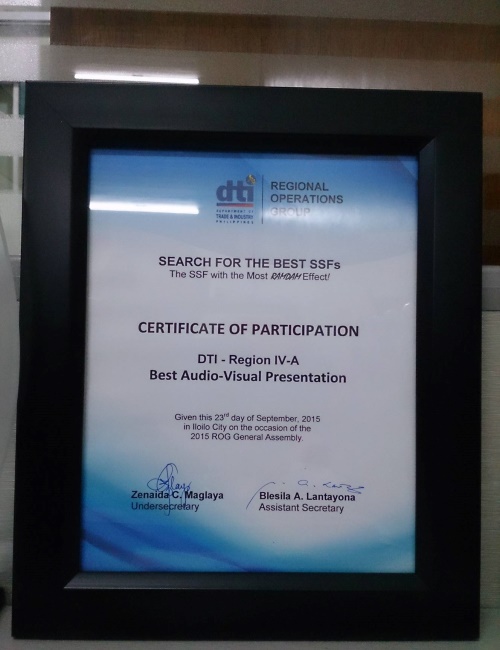 DTI 4A SSF Best Audio Visual Presentation 1