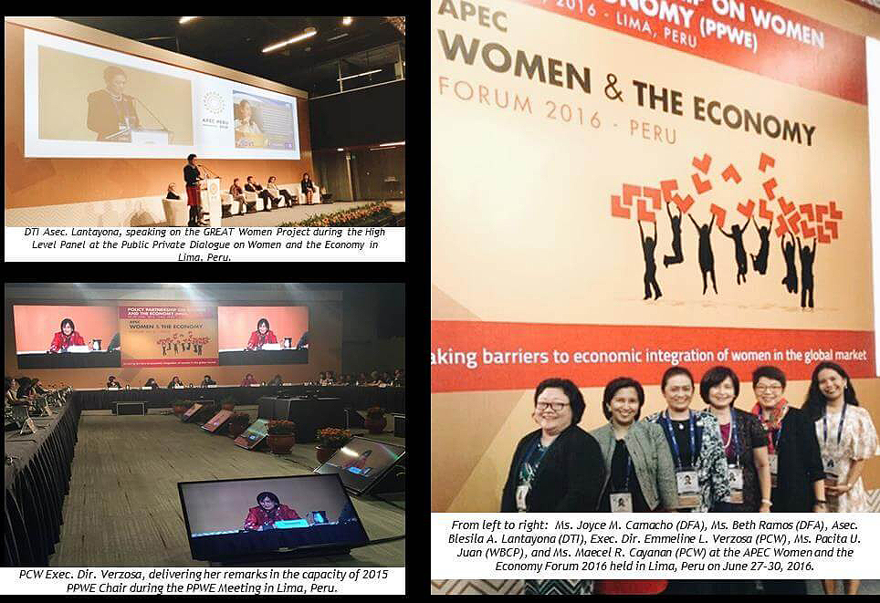 Asia-Pacific Economic Cooperation (APEC) Women and Economy (WE) 2