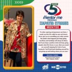 Social card showing Erlinda Torres, owner of Pinay Decena Puto Calasiao, with an inspirational advice for aspiring entrepreneurs