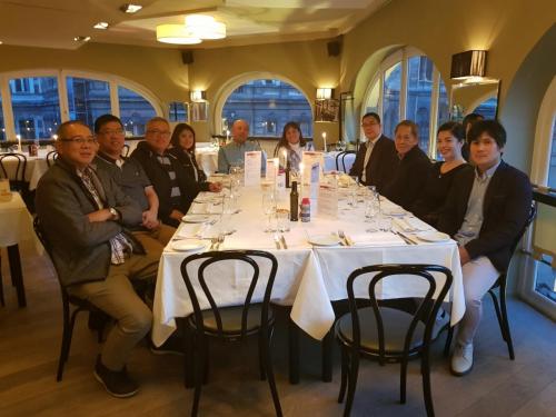 Philippine Delegation Working Dinner (Les Petits Oignons, Brussels: September 24, 2017)